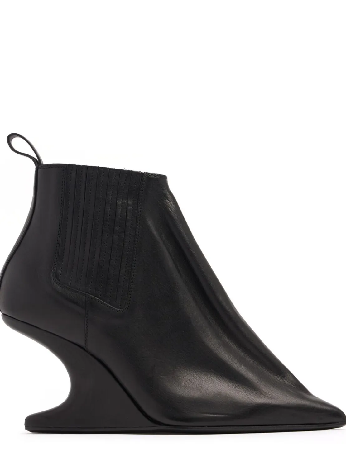 Stivaletti Ankle Taco in pelle 80mm