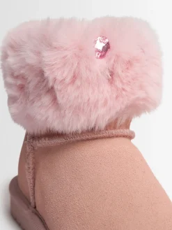 Stivaletti in shearling
