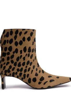Stivaletti Ona stampa leopard 55mm