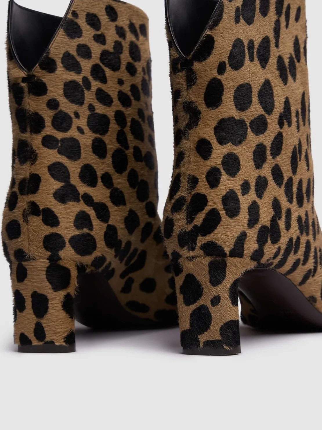 Stivaletti Ona stampa leopard 55mm