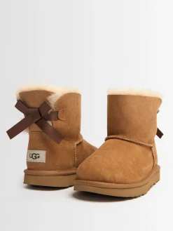 Stivali Mini Bailey Bow II in shearling