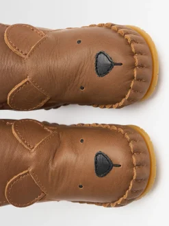 Stivali Teddy in pelle