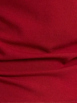 Stretch cotton long sleeve t-shirt