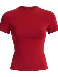 Stretch cotton t-shirt