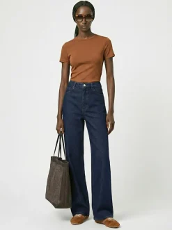Stretch cotton t-shirt