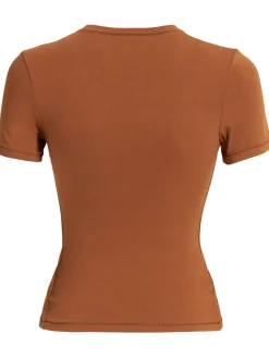 Stretch cotton t-shirt