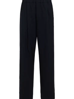 Stretch wool pants