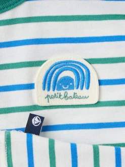 Striped cotton jersey t-shirt