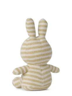 Striped organic cotton Miffy toy