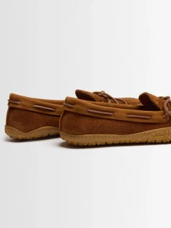 Suede loafers
