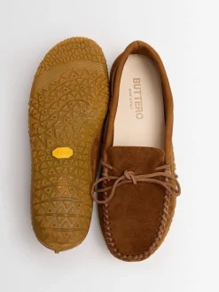 Suede loafers