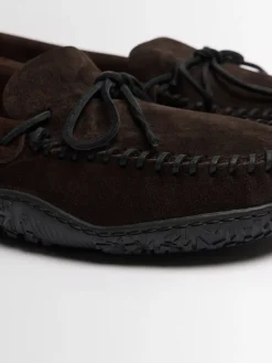 Suede loafers