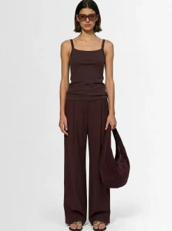 Tank top May Cami in cotone a costine