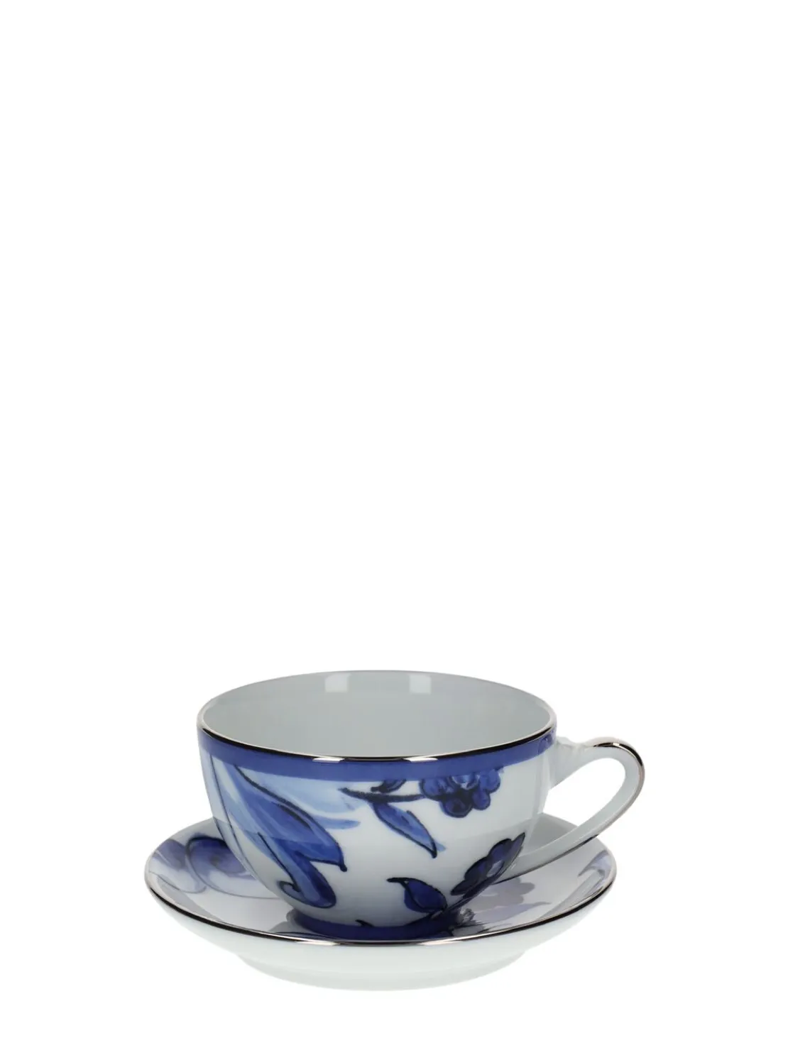 Tazza da caffè e piattino Blu Mediterraneo