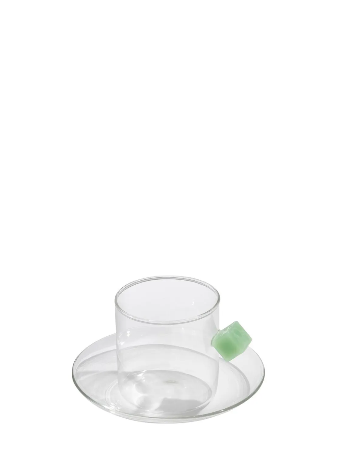 Tazza e piattino Cube