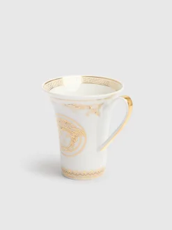 Tazza e piattino per espresso Medusa Gold