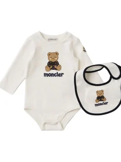Teddy bear logo cotton set