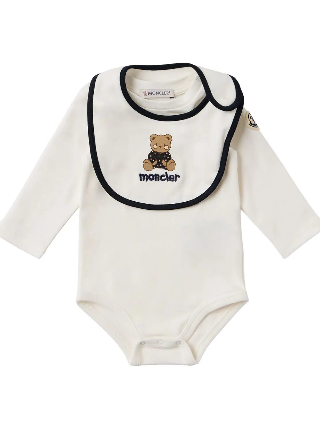 Teddy bear logo cotton set