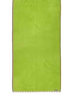 Telo bagno Magenta Green in cotone