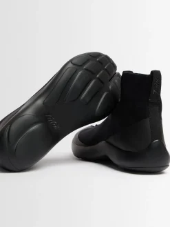 Tencel tabi high-top sneakers