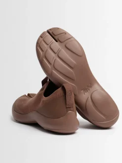 Tencel tabi slip-on sneakers