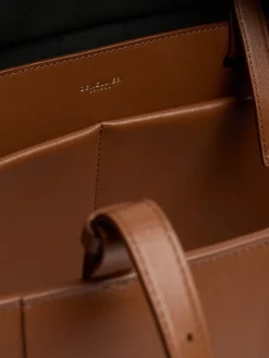 The Florence smooth leather tote bag
