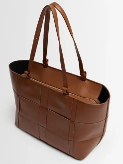 The Florence smooth leather tote bag