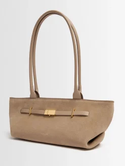 The New York suede shoulder bag