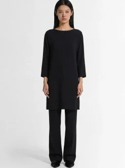 Top Bastira in crepe georgette di seta