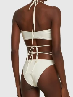 Top bikini in jersey