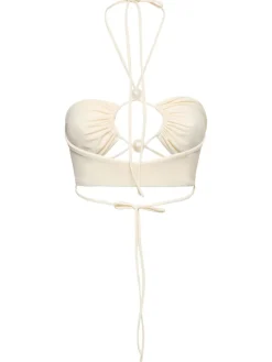Top bikini in jersey