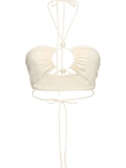 Top bikini in jersey