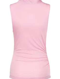 Top in jersey sablé