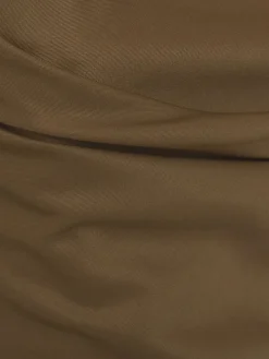 Top in lana drappeggiata