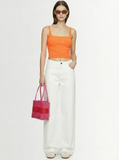 Top in techno maglia stretch a costine