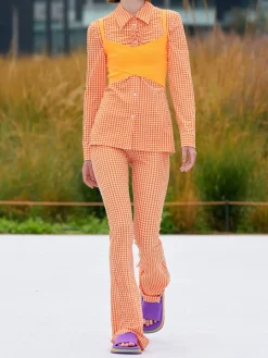 Top in techno maglia stretch a costine