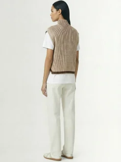 Top Lauren a maniche corte in maglia