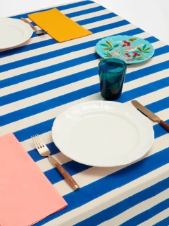 Tovaglia rettangolare Nizam Stripes Blu