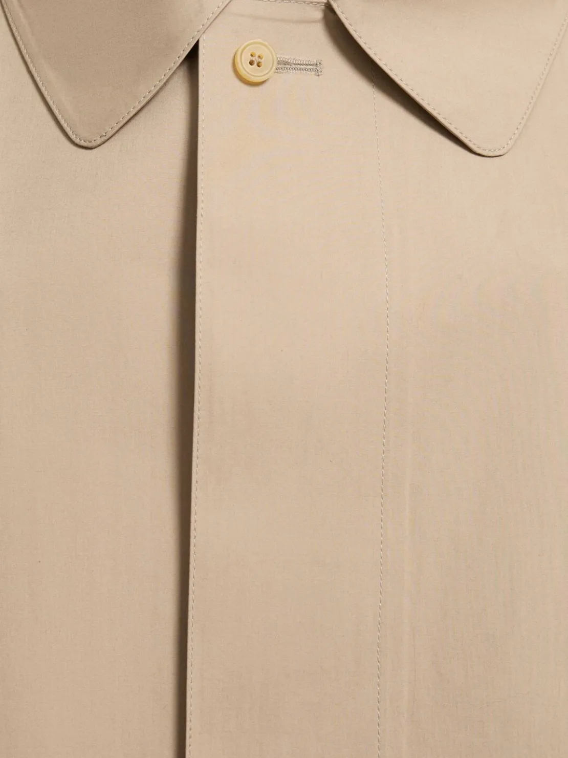 Trench impermeabile in cotone