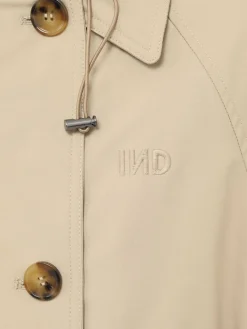 Trench in gabardina