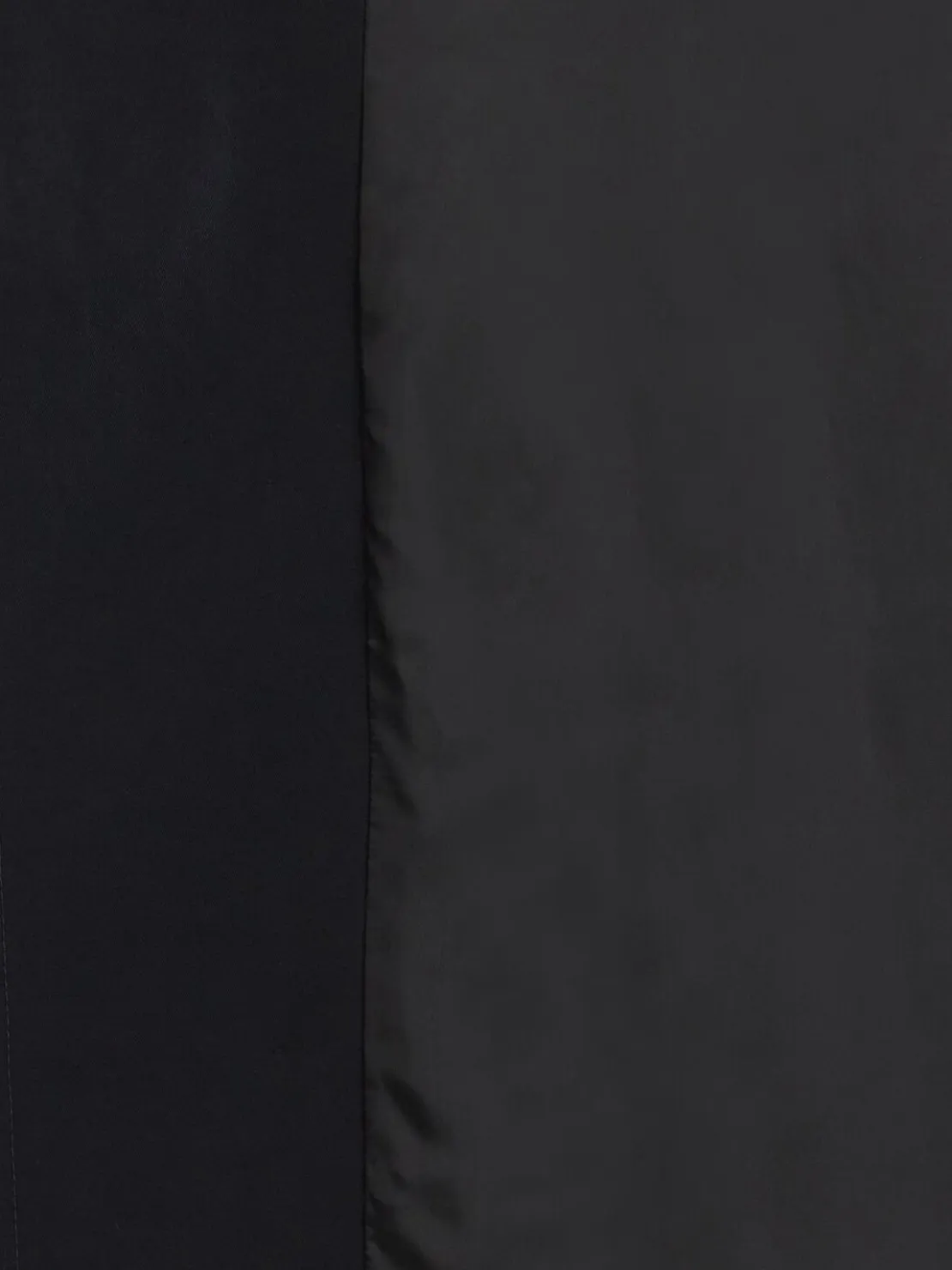 Trench lungo in gabardina di misto cotone