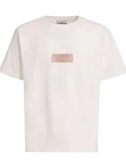 T-shirt a maniche corte in jersey di cotone