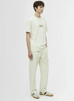 T-shirt a maniche corte in jersey di cotone