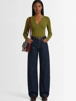 T-shirt a maniche lunghe Iman in cotone