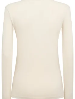 T-shirt a maniche lunghe Sofia in jersey stretch