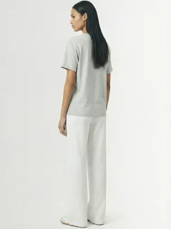 T-shirt boyfriend in misto cotone