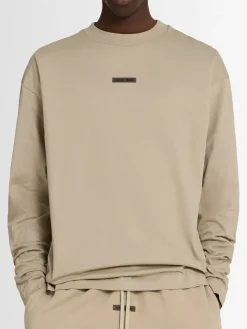 T-shirt classic fit a maniche lunghe
