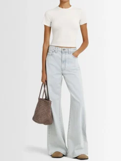 T-shirt cropped micro