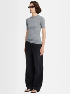 T-shirt Daisy in jersey di cotone stretch