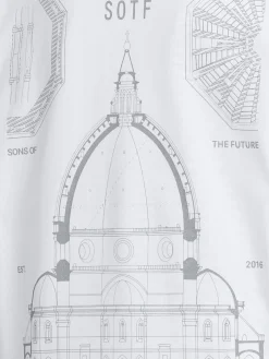 T-shirt Duomo a maniche lunghe
